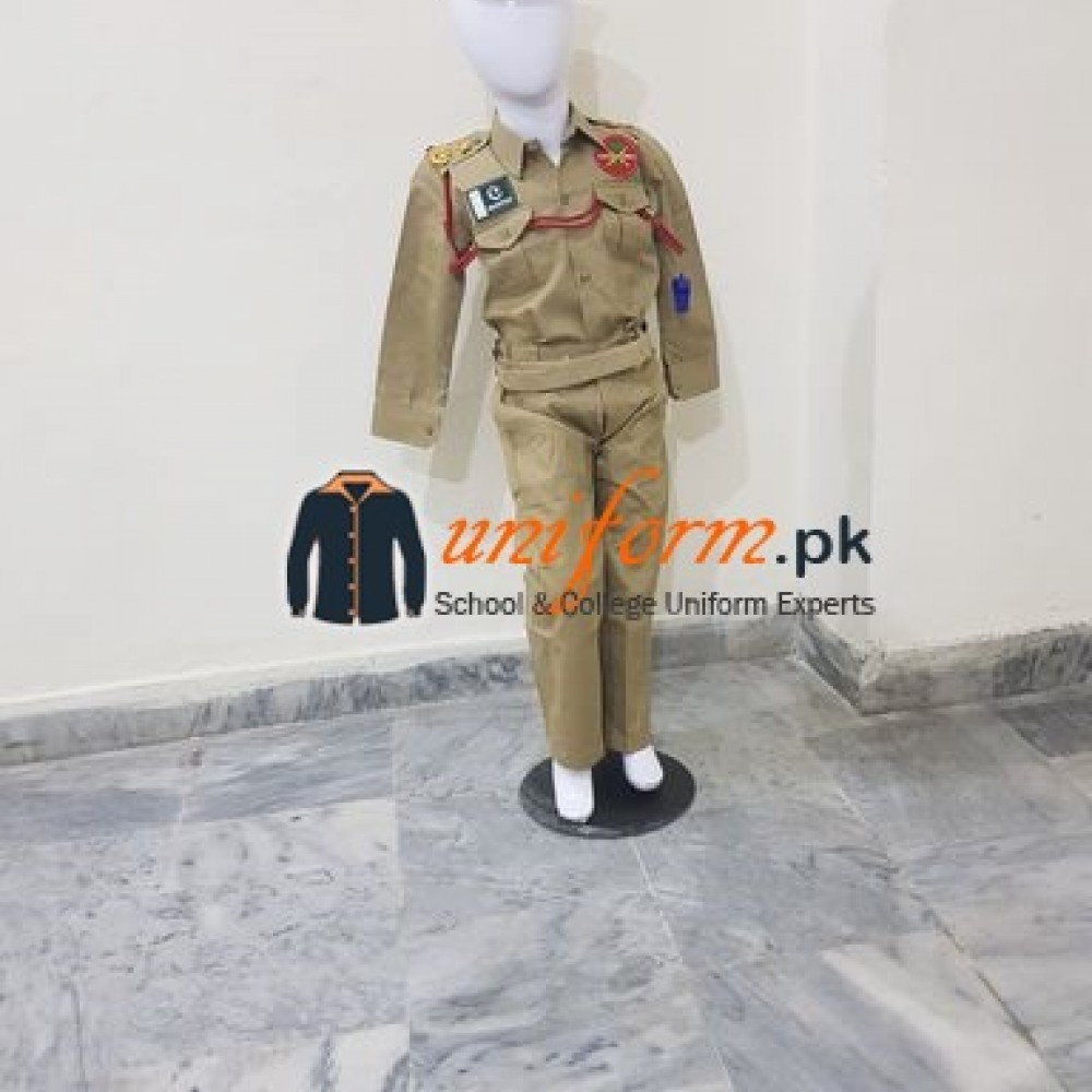Pakistan Army uniform For Child Costumes In Best Quality Army Costume